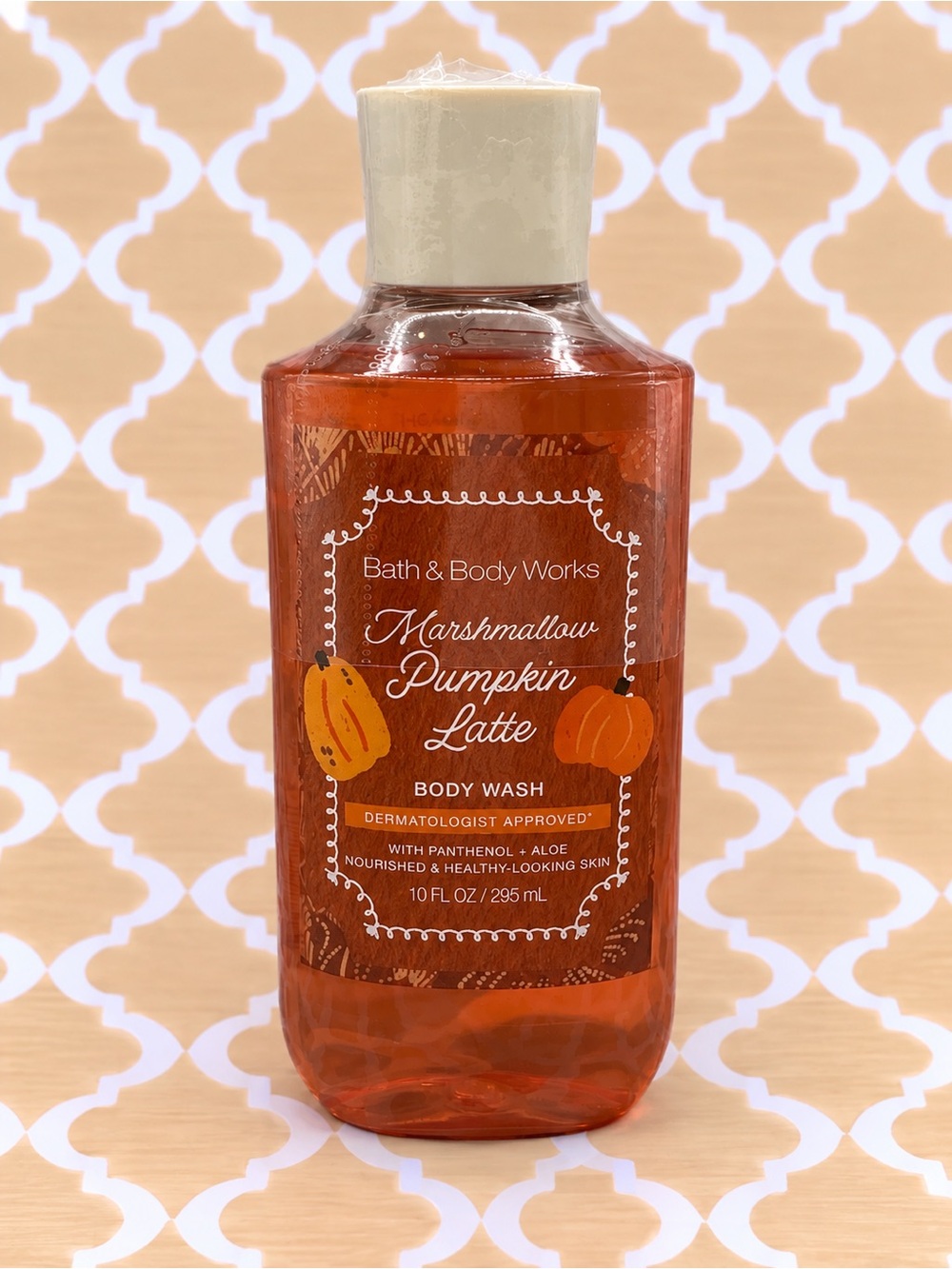 Bath & Body Works Marshmallow Pumpkin Latte Body Wash 10 oz NEW